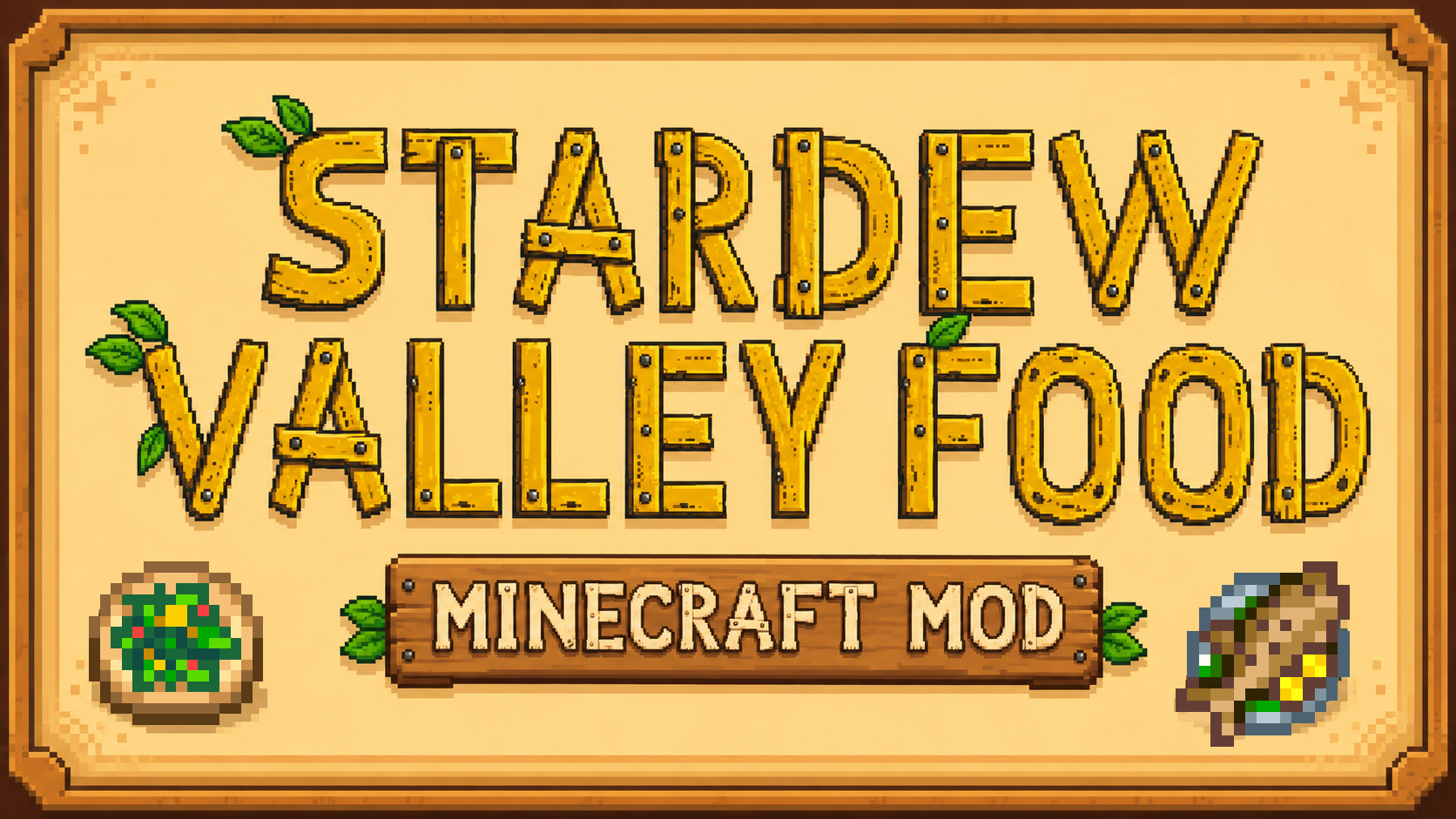 Stardew Valley Food Cover